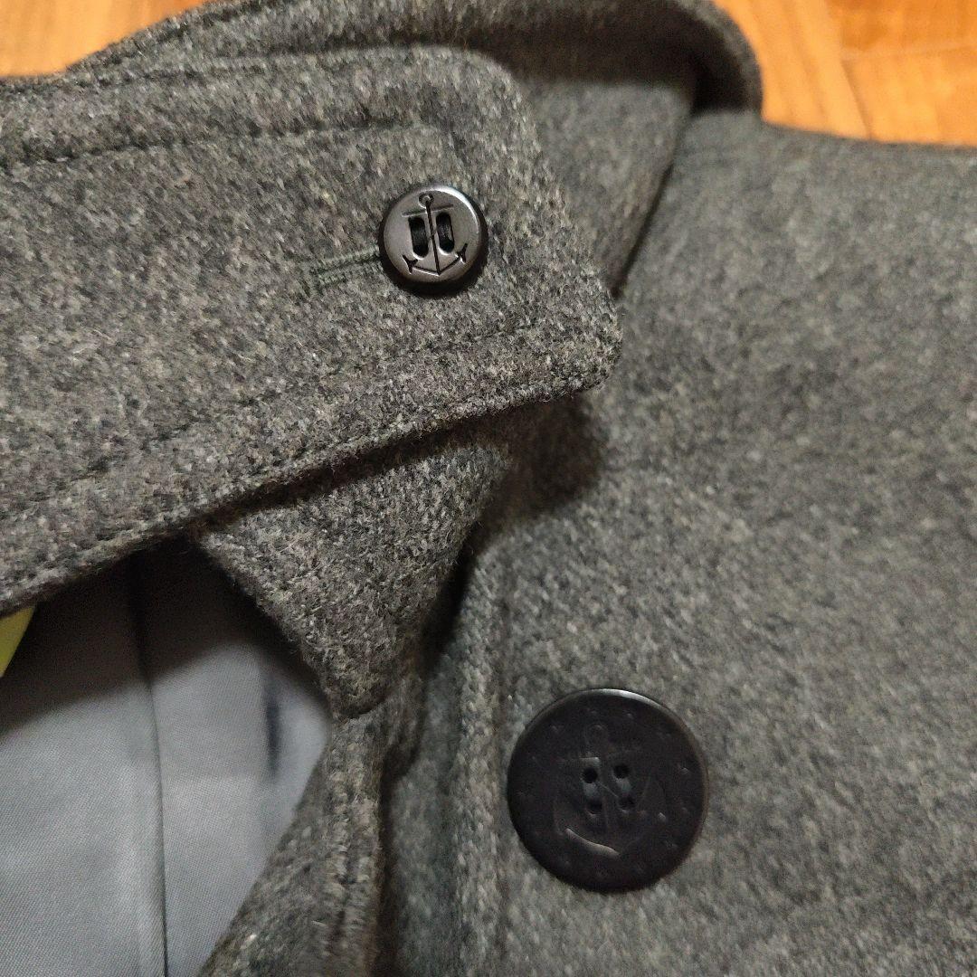 試着のみ　POLO RALPH LAUREN グレー ピーコート　Pコート