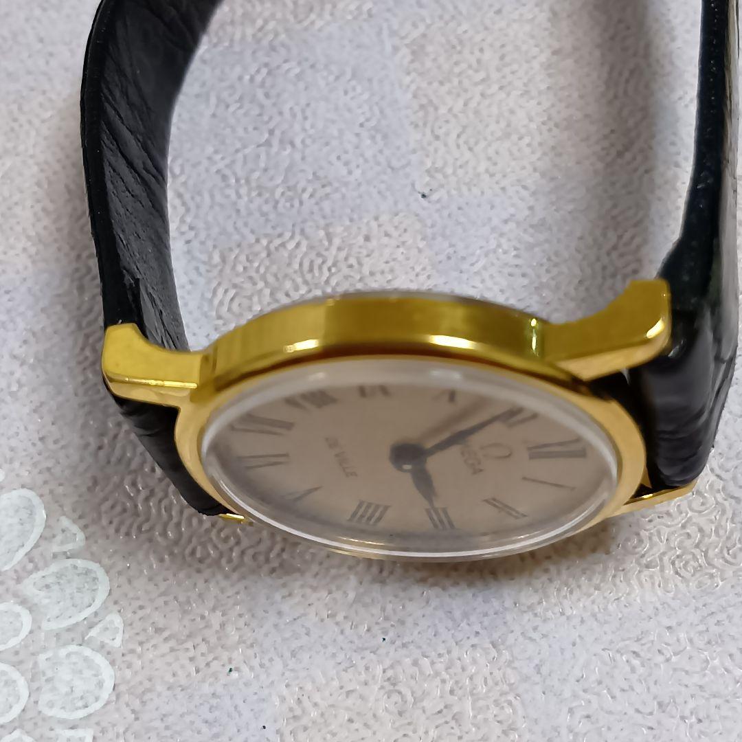 ひ*え様 【ビンテージ】オメガ デビル ゴールド 手巻き レディース ローマンイ