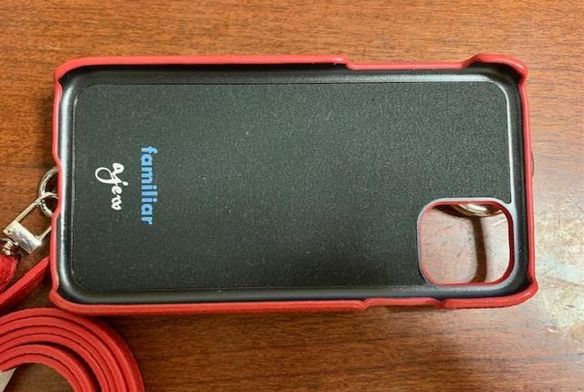 ファミリア ajew コラボ　iPhoneケース　新品　未使用　未開封