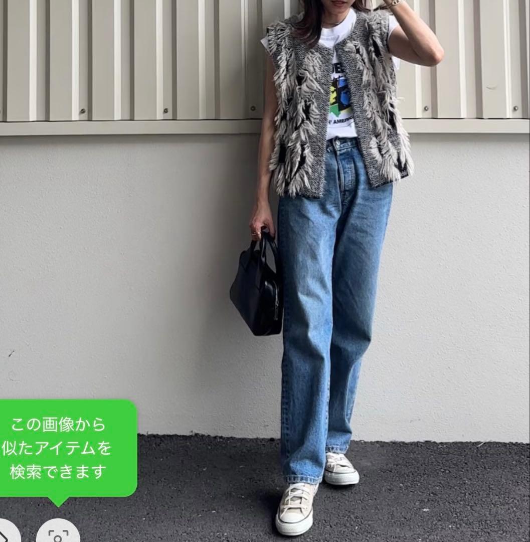 2023＜6(ROKU)＞フリンジジャカード ベスト