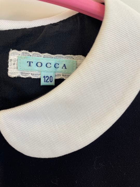 【最終値下げ】TOCCAトッカ上着ワンピース  120靴卒園式 入学式 結婚式
