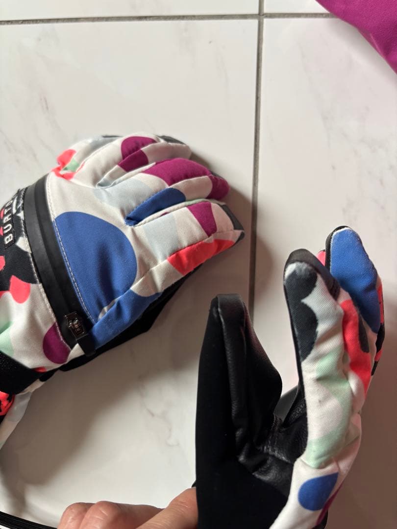 BURTON スキー、スノーボードウェア XSサイズ 手袋付き