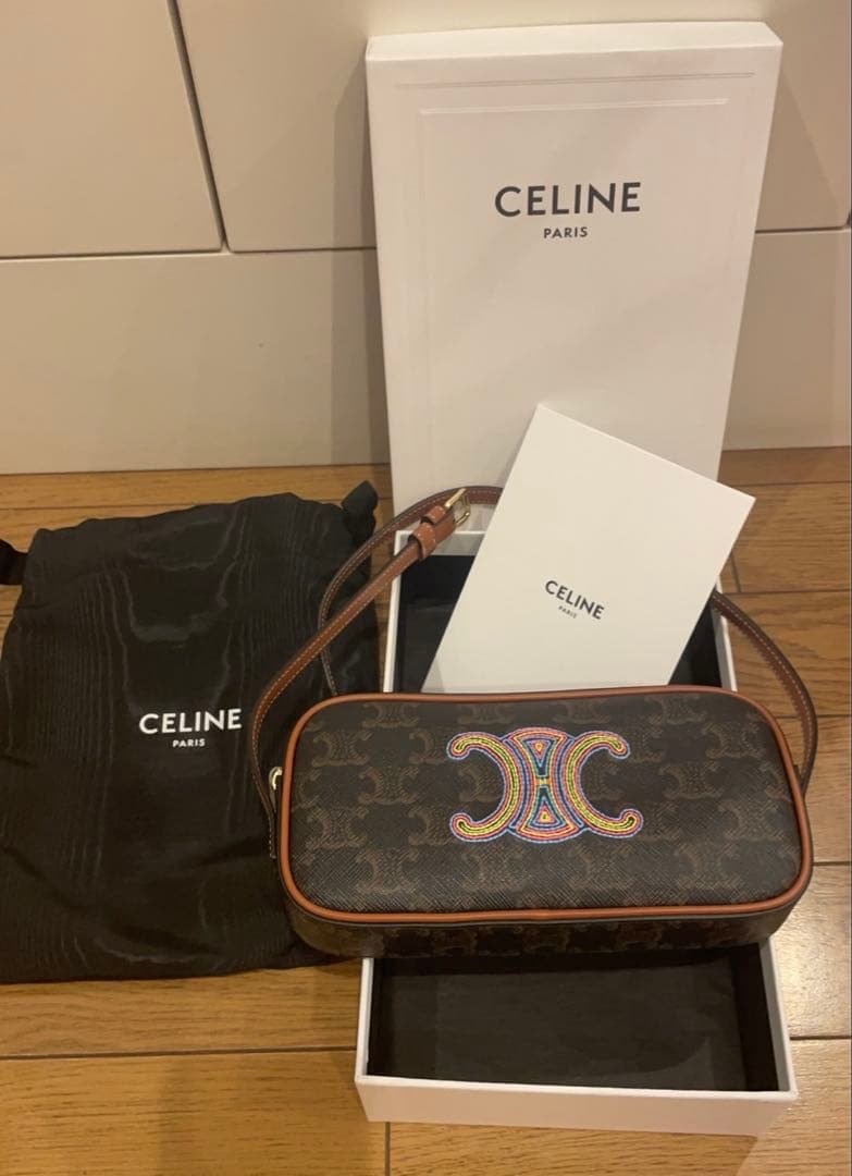 CELINE トリオンフ ショルダーポーチ カメラバッグ