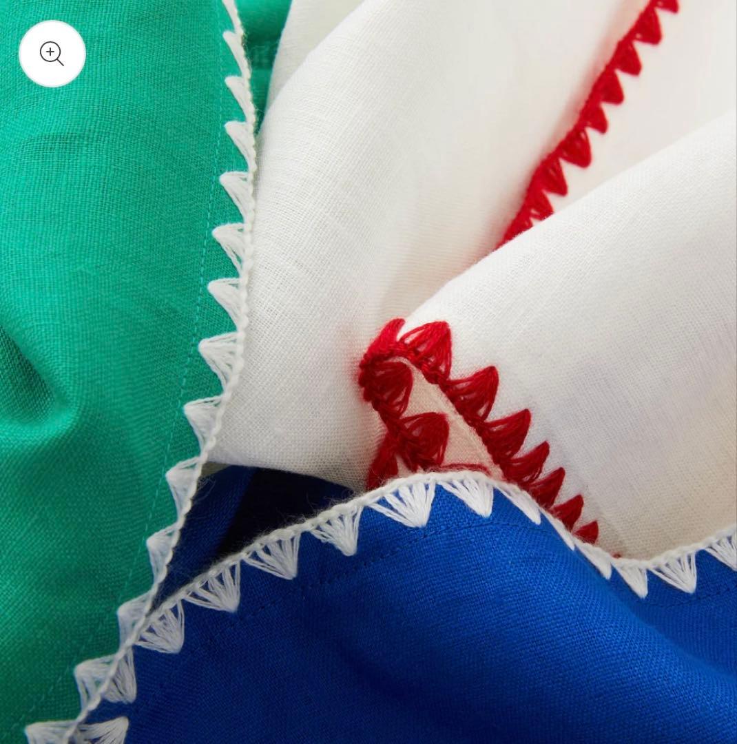 新品✨タキマキ エプロン TKMK TAKIMAKI 滝沢眞紀子 クロス 白