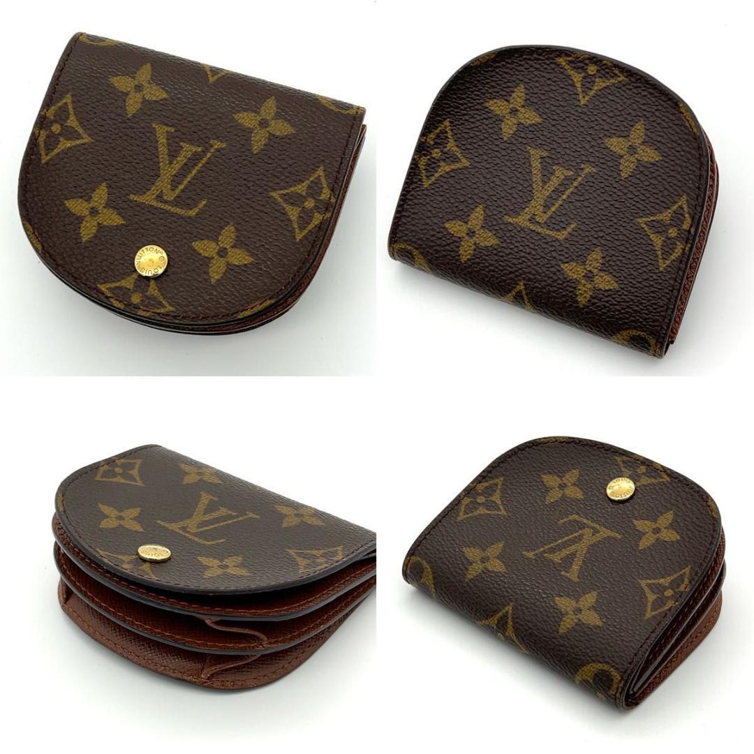 【極美品】ルイヴィトン 小銭入れ ポルトモネ グゼ モノグラム　男女兼用