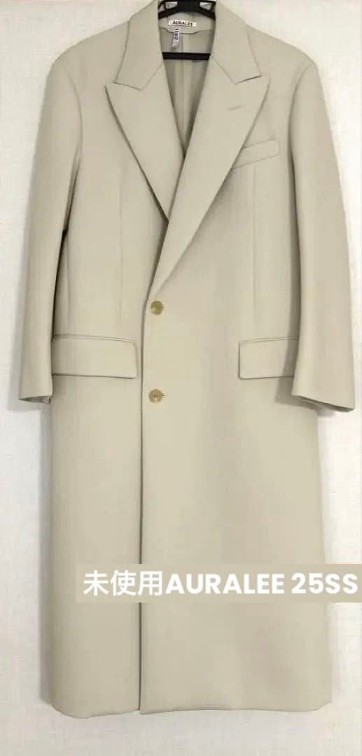 M*n様 未使用12万AURALEE オーラリー 25SS ウールチェスターコー
