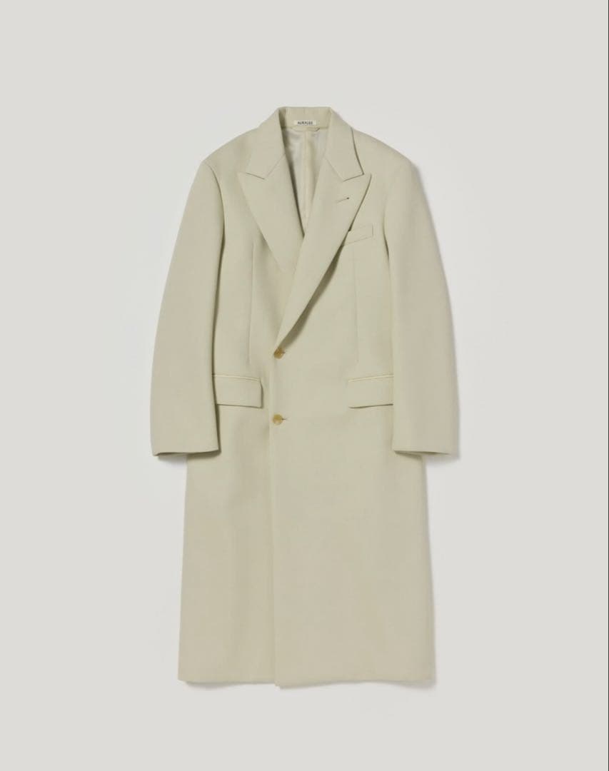 M*n様 未使用12万AURALEE オーラリー 25SS ウールチェスターコー