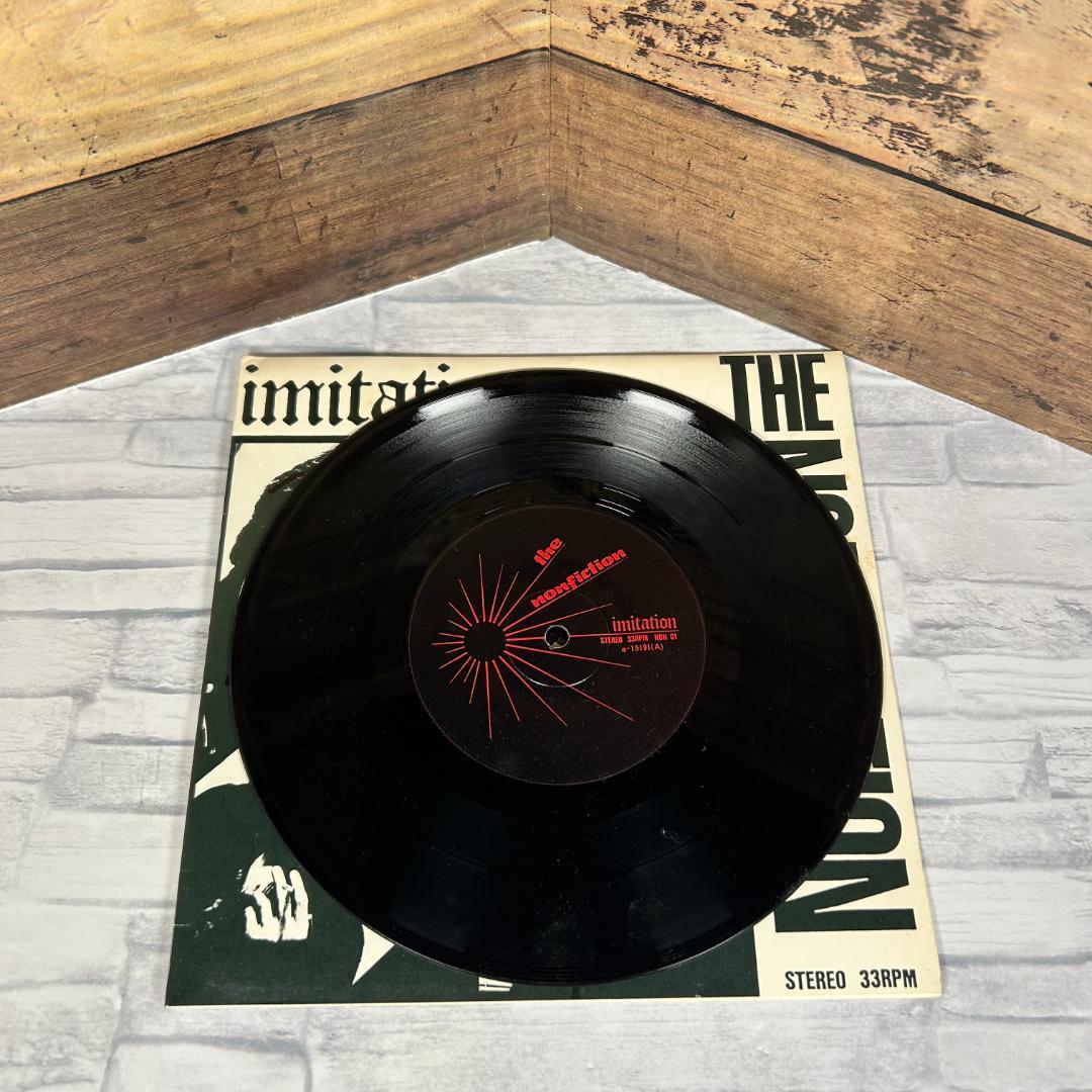 直筆サイン入り THE NONFICTION 廃盤レコード「IMITATION」