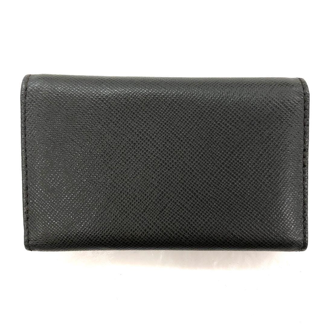 M11/014 PRADA プラダ 6連キーケース グレー