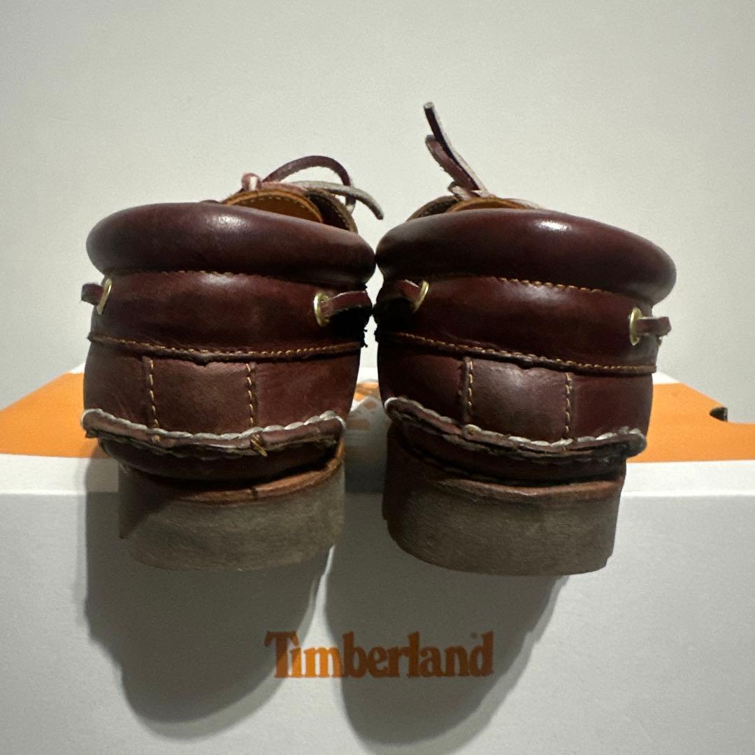Timberland ダークレッド ローファー