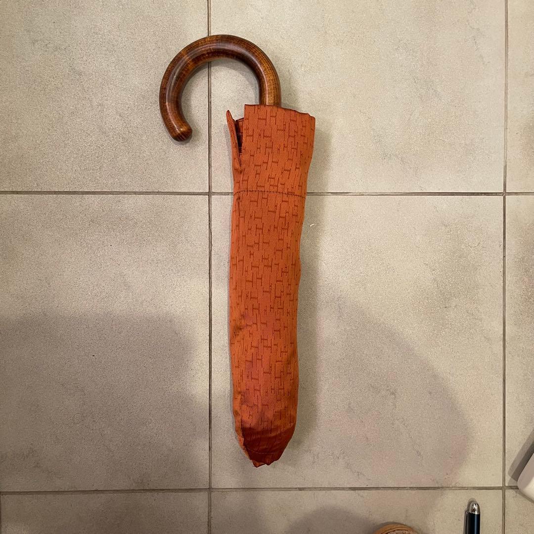 エルメス　折りたたみ傘