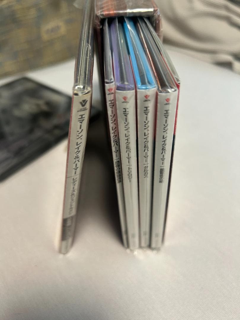 【限定？紙ジャケ6タイトル7CDセット、DU特典BOX+マウスパッド付】EL＆P