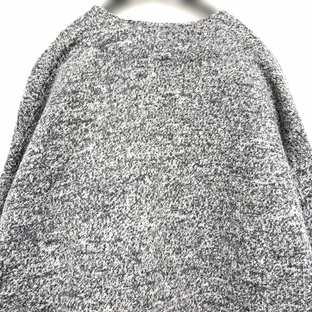 HYKE ハイク　ウール　羊毛100% ノーカラー　ロングコート　サムホール