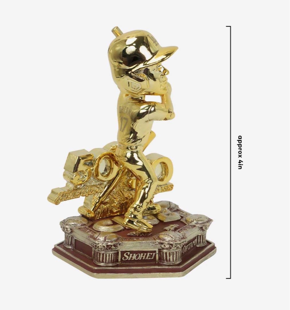 MLB ドジャース 大谷翔平 ボブルヘッド 50/50 ゴールド　294