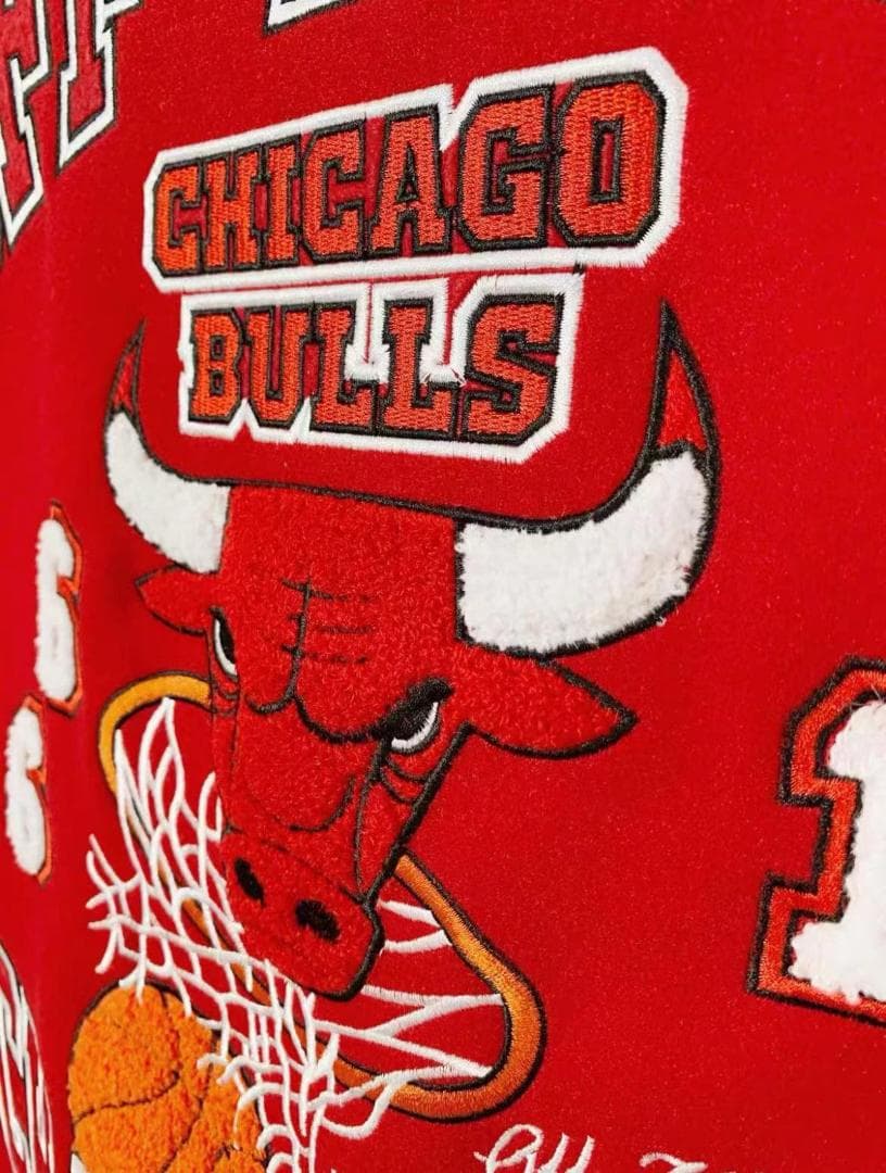 OFF-WHITE スタジャン レッド/ホワイト