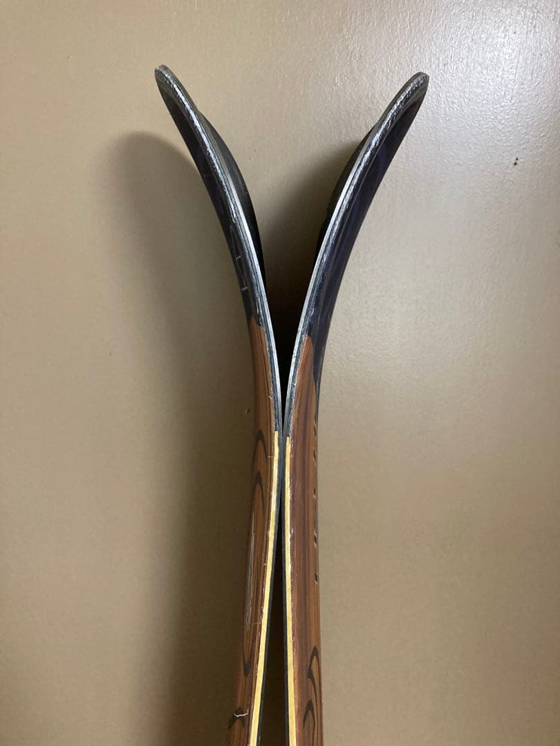 FISCHER スキー板 ワテア101 木目調 /MARKERバインディング付き