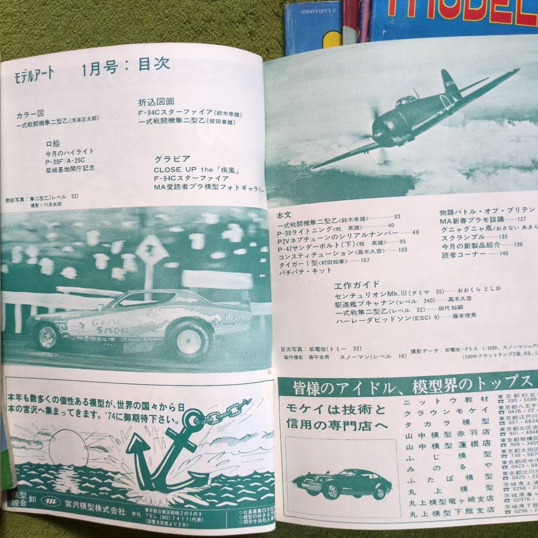 Model Art .’73〜74 レア雑誌