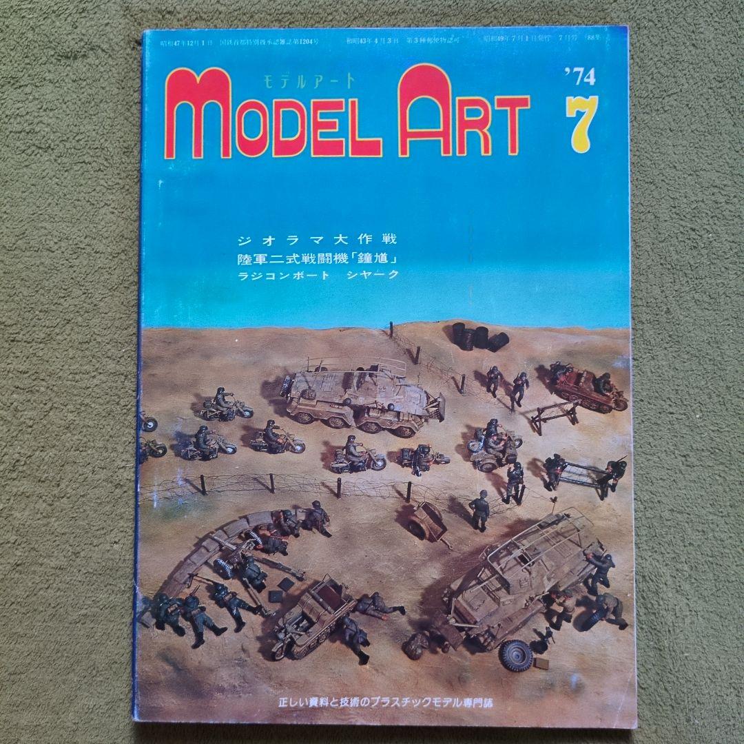 Model Art .’73〜74 レア雑誌