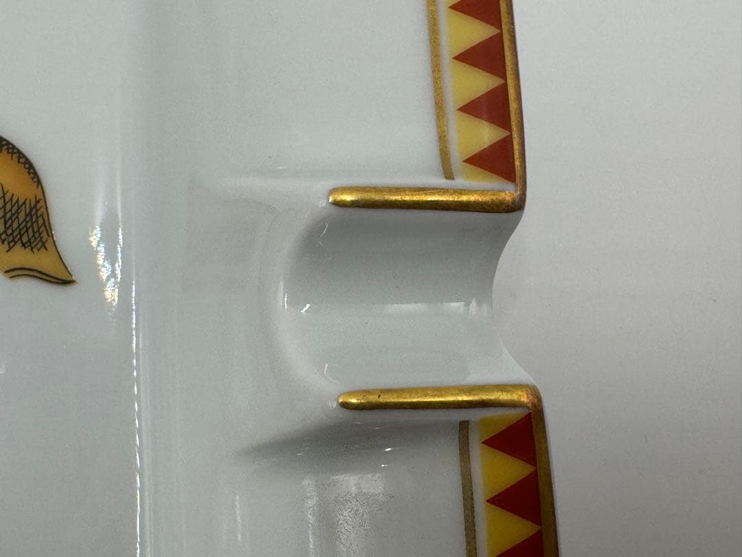 エルメス　HERMES　ビンテージ　灰皿　アッシュトレイ