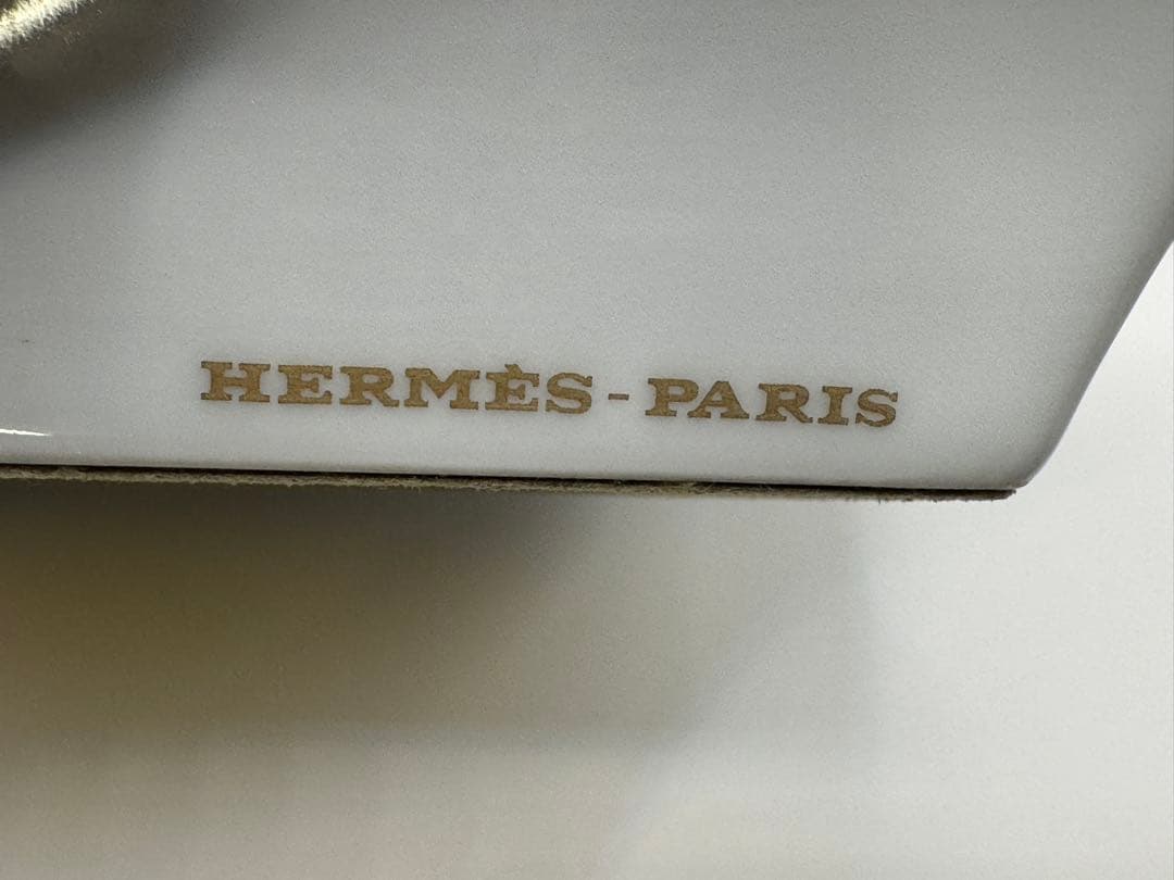 エルメス　HERMES　ビンテージ　灰皿　アッシュトレイ