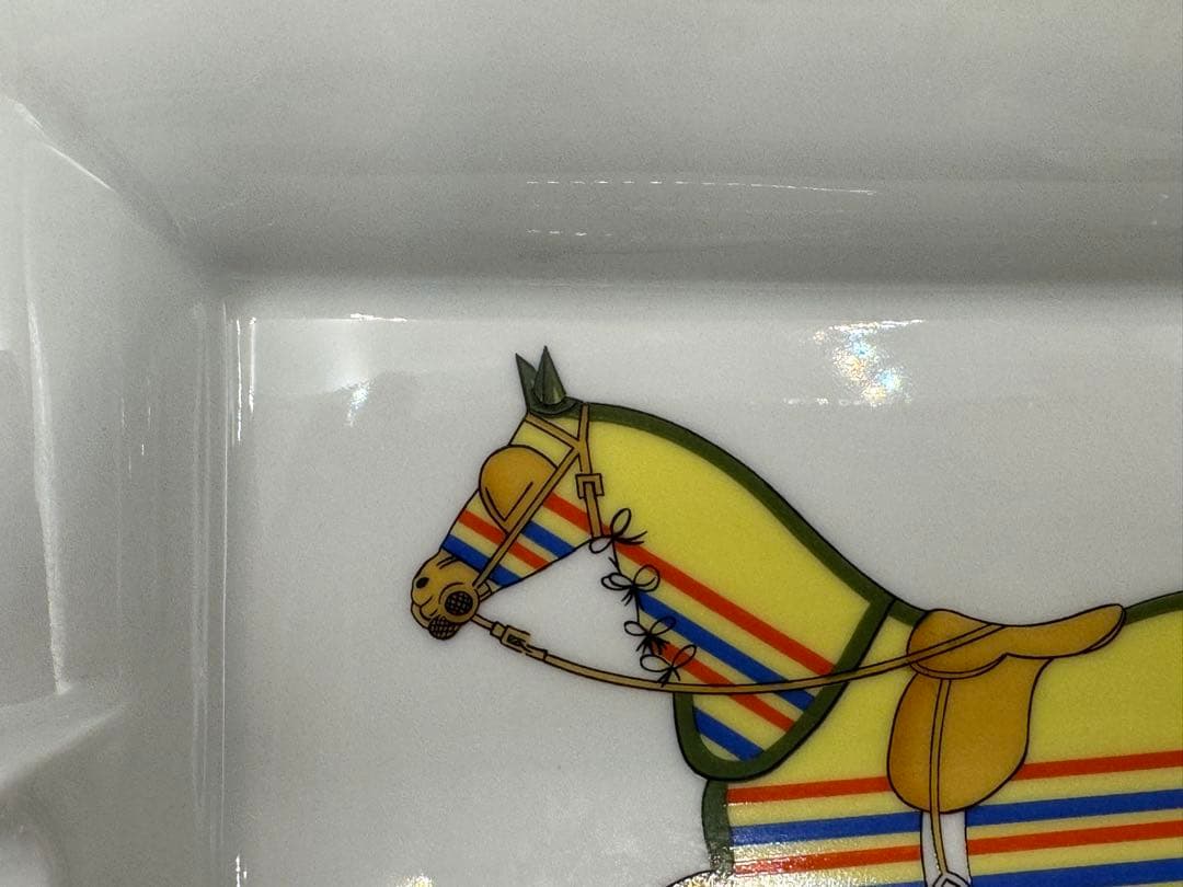 エルメス　HERMES　ビンテージ　灰皿　アッシュトレイ