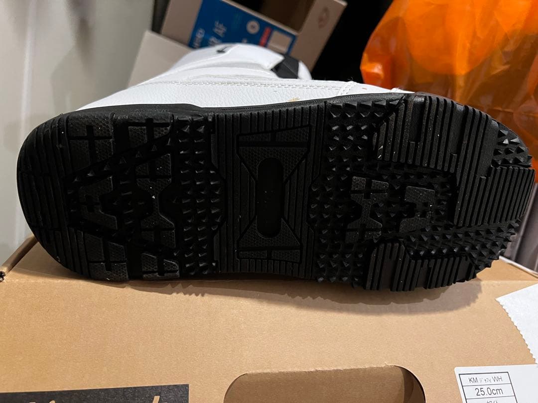 kissmark 25cm ホワイト スノーボードブーツ ボアシステム