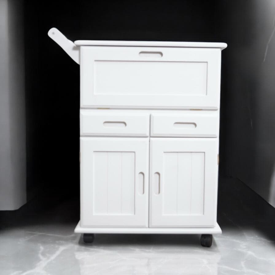 幅59㎝【新品】木製 キッチンワゴン アウトレット