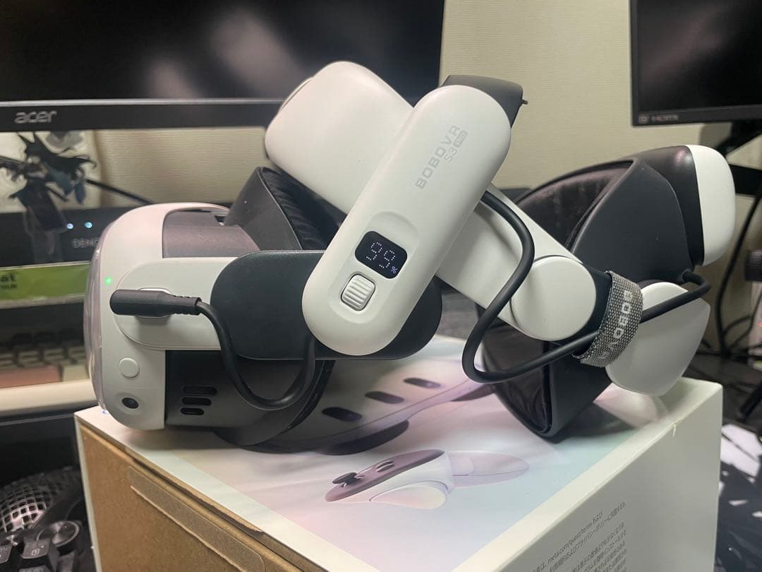  Quest 3 512gb+BOBOVR S3 pro+充電器ドック
