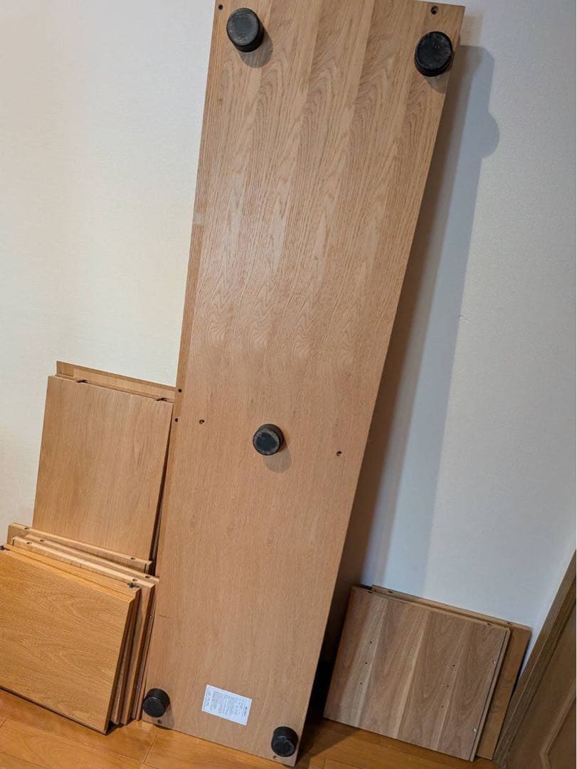 ■送料込■無印良品 スタッキングキャビネット Dセット オーク 棚 TV台 収納