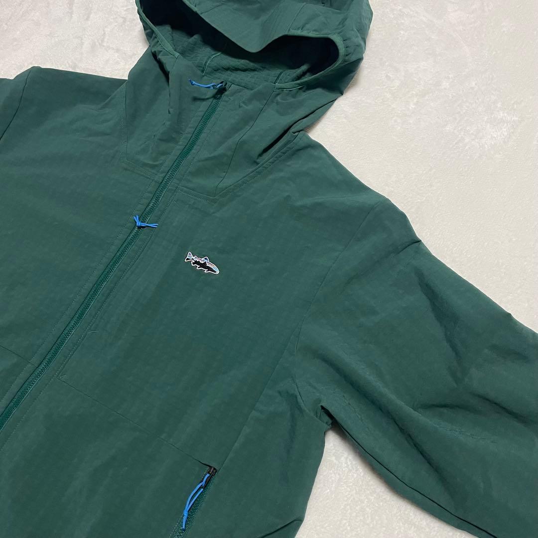 Patagonia R1 テックフェイス・フィッツロイ・トラウト・フーディ