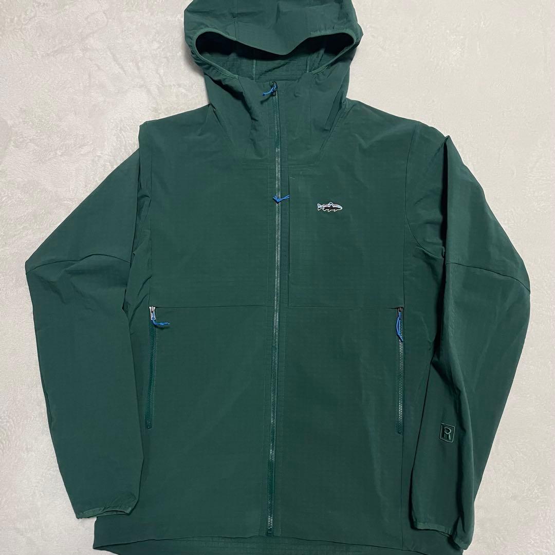 Patagonia R1 テックフェイス・フィッツロイ・トラウト・フーディ