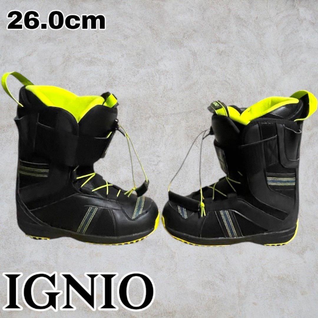 美品⭐︎IGNIO スノボ/スノーボードブーツ　 JAFFE　26.0cm