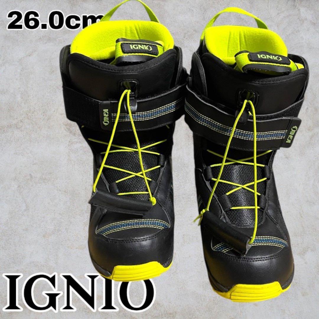 美品⭐︎IGNIO スノボ/スノーボードブーツ　 JAFFE　26.0cm