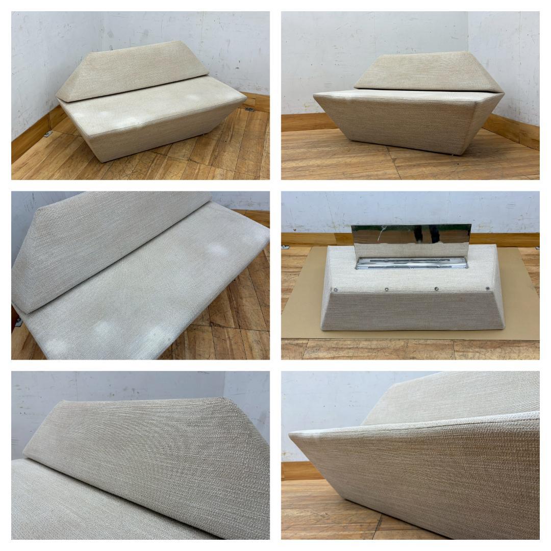 R7802☆美品☆TIME＆STYLE☆タイム＆スタイル☆隈研吾☆KAソファ2P