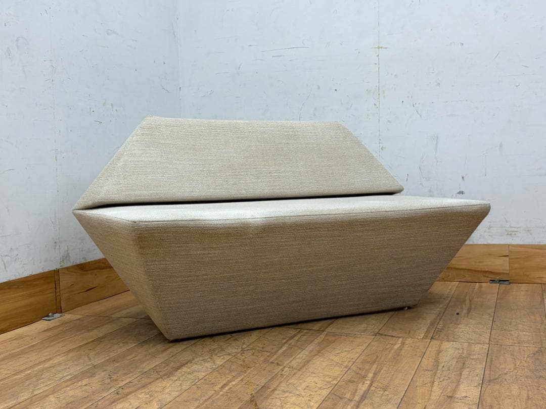 R7802☆美品☆TIME＆STYLE☆タイム＆スタイル☆隈研吾☆KAソファ2P