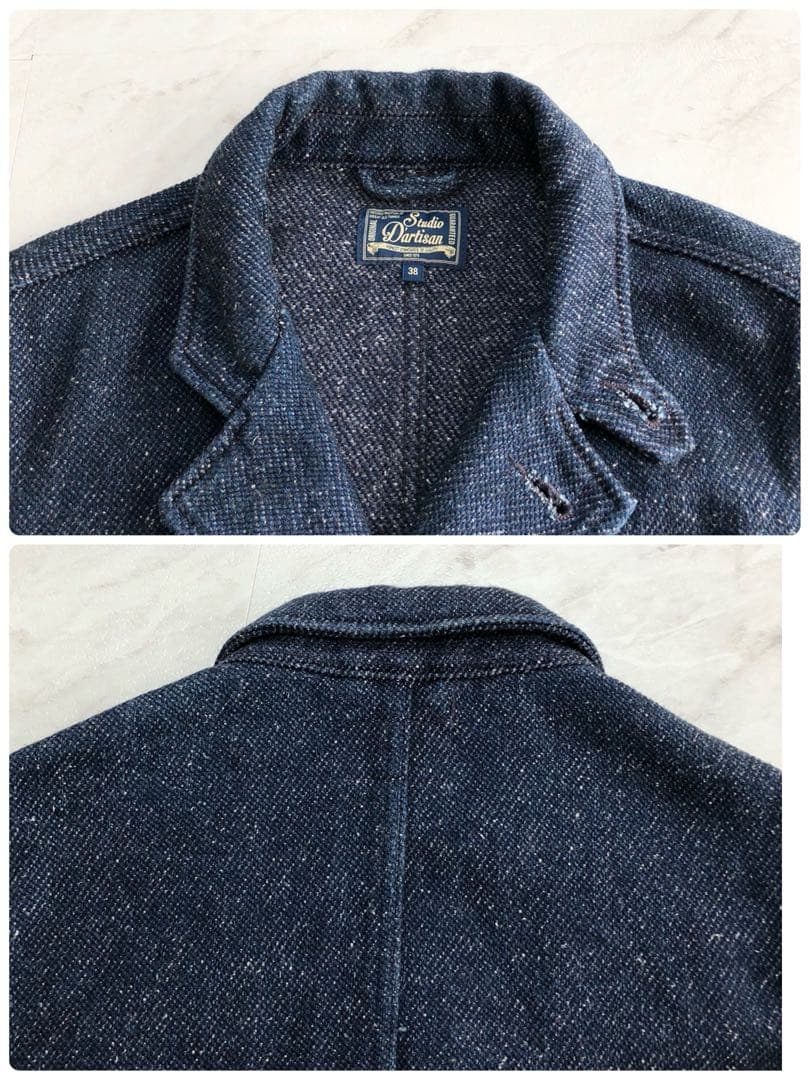 【美品】 ダルチザン ミスターフィールドジャケット インディゴ 38