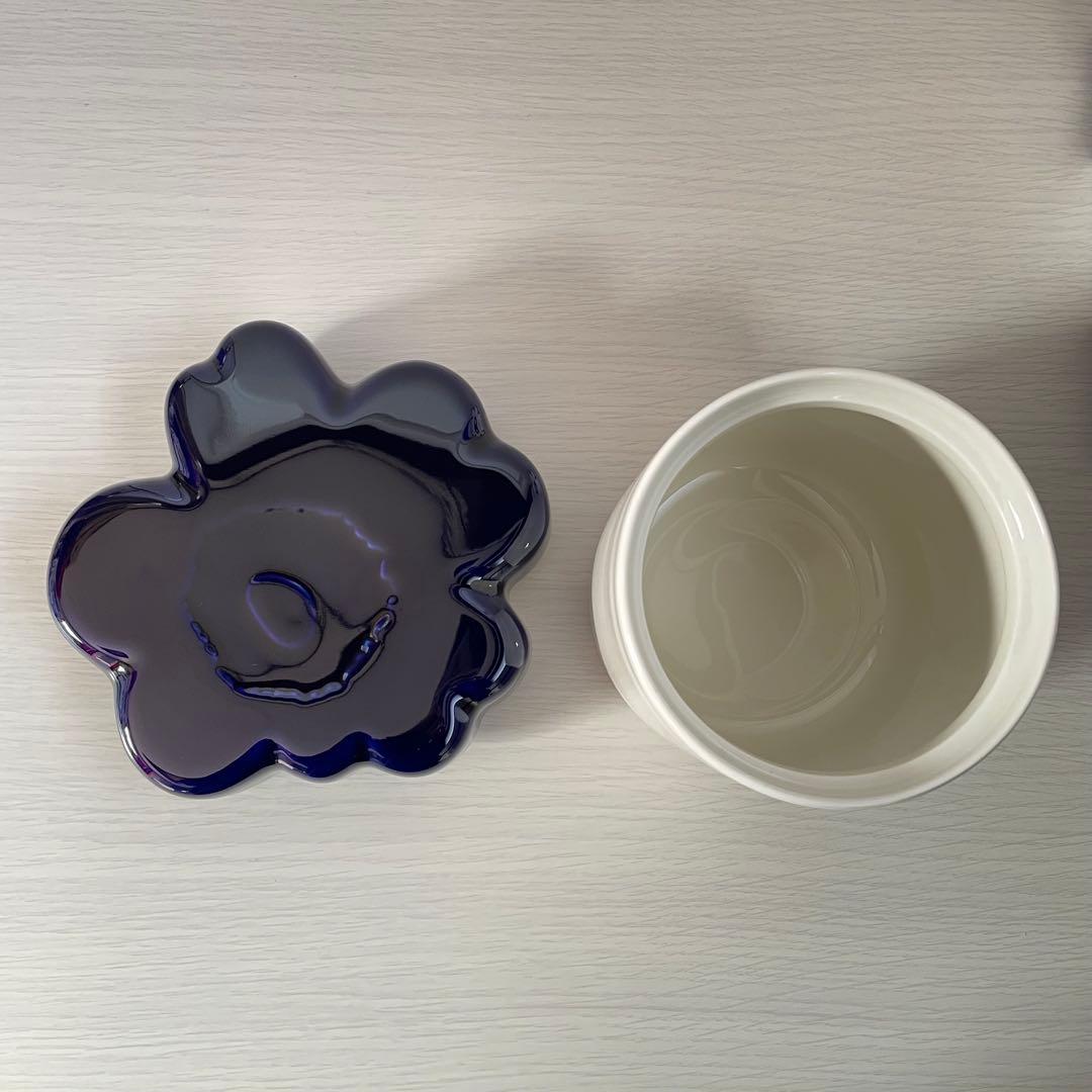 マリメッコ　marimekko Unikko 60周年　蓋付きジャー