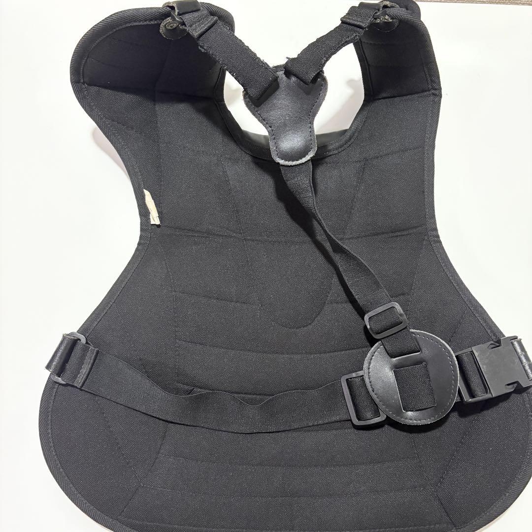 ミズノ キャッチャー防具 プロテクター 一般軟式用 ブラック JSBB