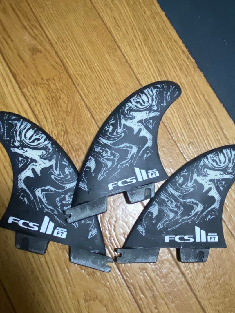 FCS II FT サーフボードフィン 3枚セット