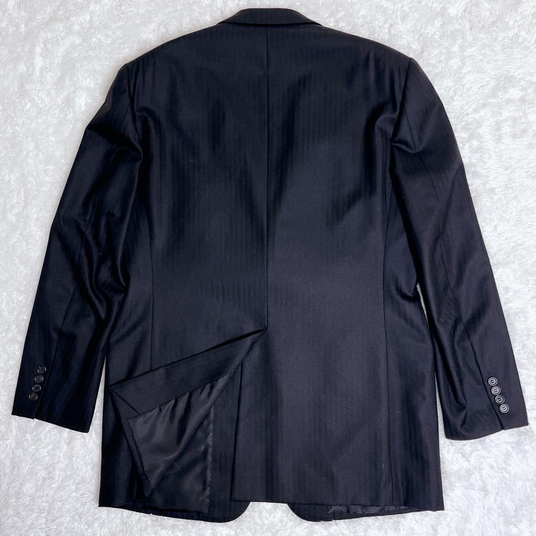 ブルックスブラザーズ スーツ カシミヤ混 ブラック XL オーダーメイド