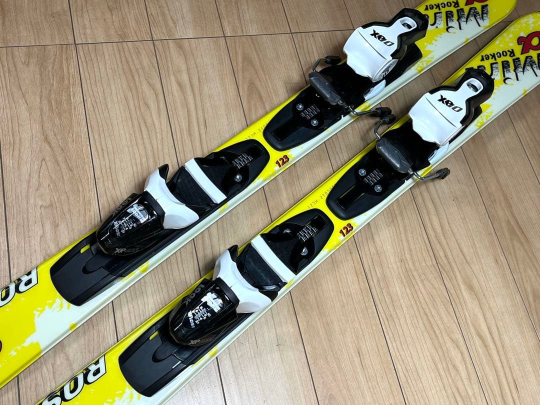 ショートスキー ミドル ロシニョール MINI α Rocker 123cm