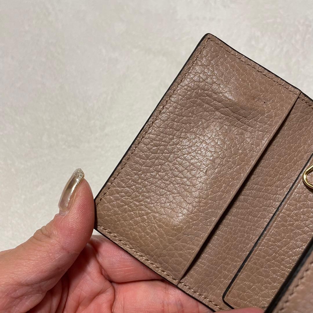 美品　GUCCI キーケース　GG マーモント　スプリーム　PVCレザー 6連