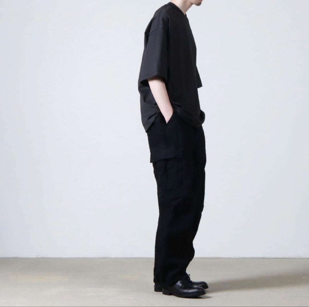 美品　COMOLI　ブラックデニム B.D.Uパンツ2