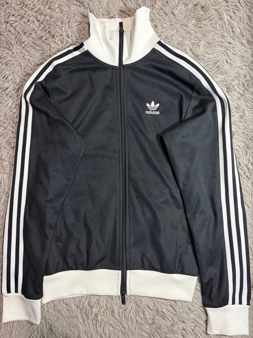 adidas originals ベッケンバウアートラックジャケット黒白
