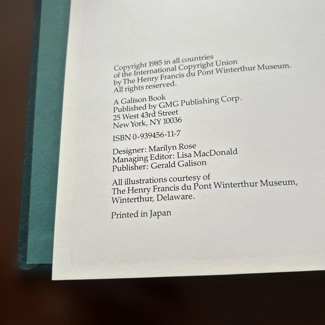 アート・デザイン・音楽 Winterthur's Twelve Months of Flowers