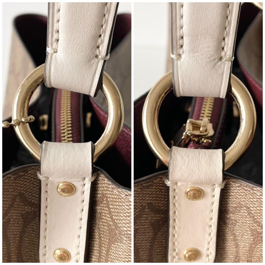 【新品】COACH スモール タウン バケット 2way ショルダーバッグ