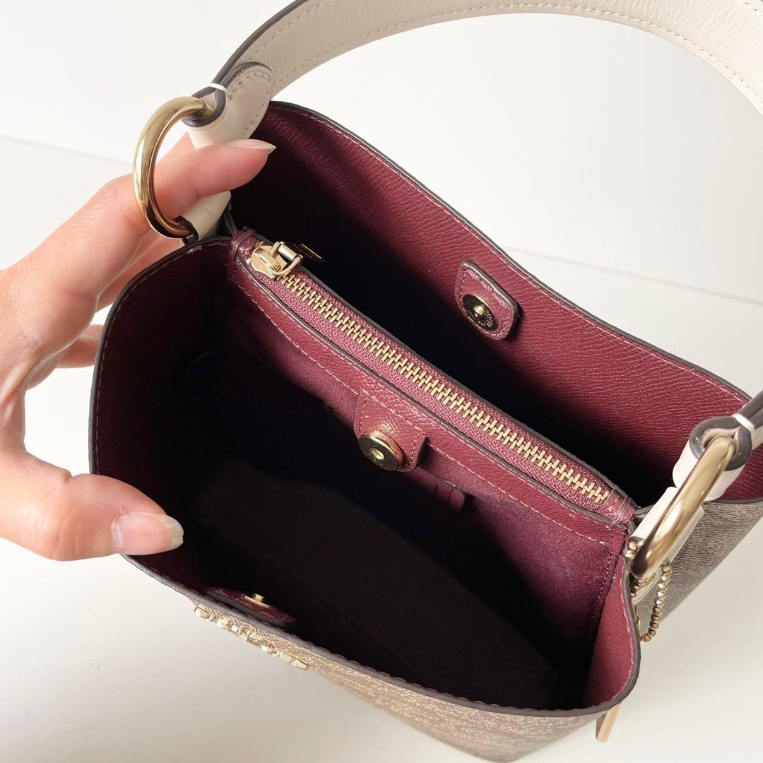 【新品】COACH スモール タウン バケット 2way ショルダーバッグ