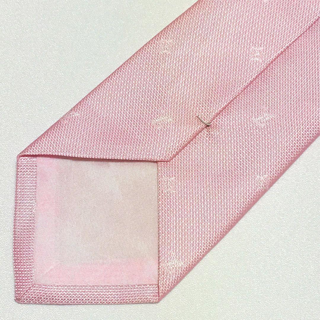 未使用級 ルイヴィトン Louis Vuitton ネクタイ ピンク LV柄