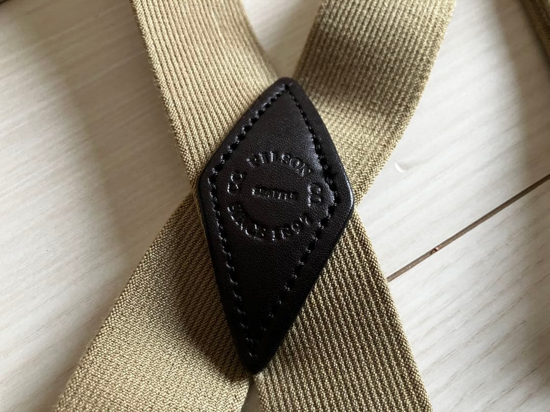 FILSON フィルソン サスペンダー TAN