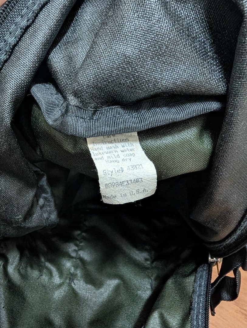 JANSPORT オリーブグリーン バックパック USA製 90s テック系